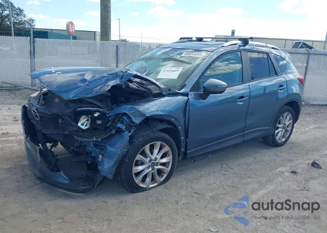 2015 Mazda Cx-5 Grand Touring из США, поврежденный, VIN JM3KE2DY8F0533705